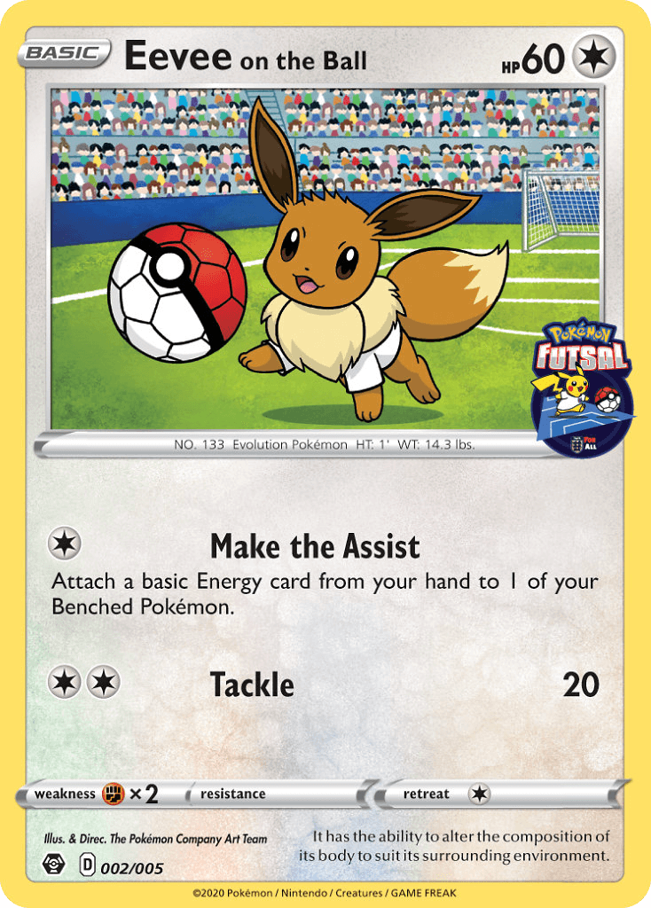 Eevee on the Ball