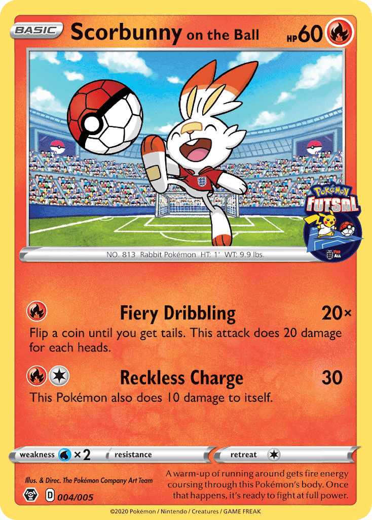 Scorbunny on the Ball