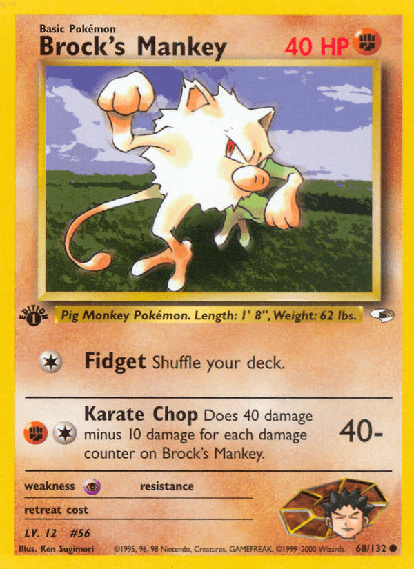 Brock's Mankey